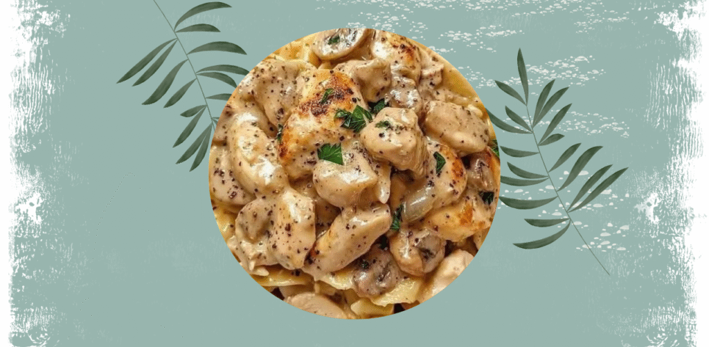 Creamy Chicken Marsala Pasta Recipe