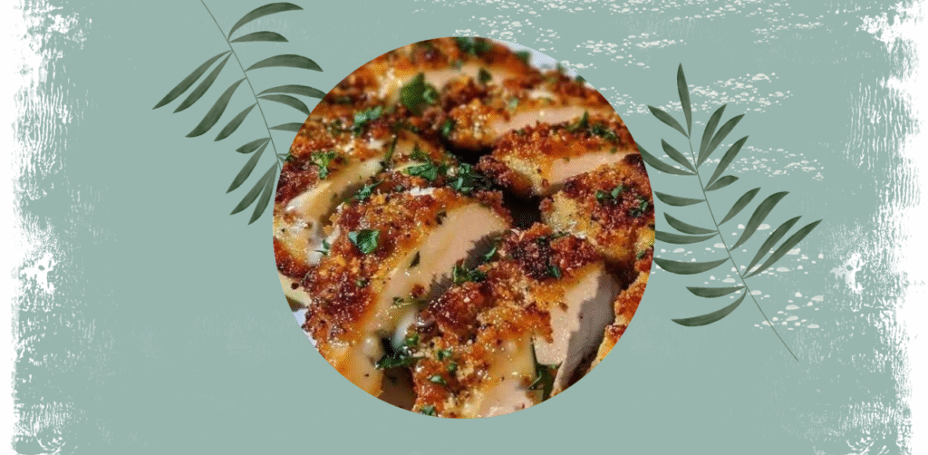 Garlic Parmesan Crusted Chicken Recipe