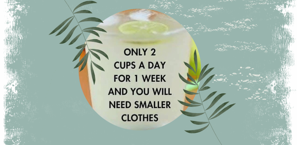 Burn Belly Fat Like Crazy Drink Recipe