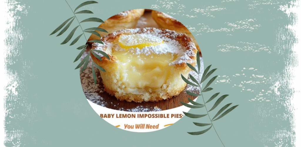 Baby Lemon Impossible Pies Recipe
