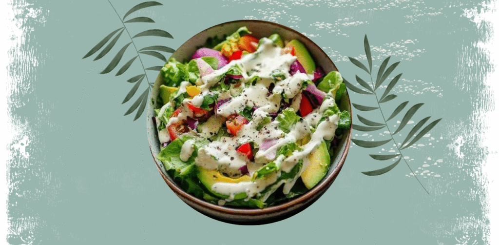 Avocado Salad with Creamy Dressing Recipe