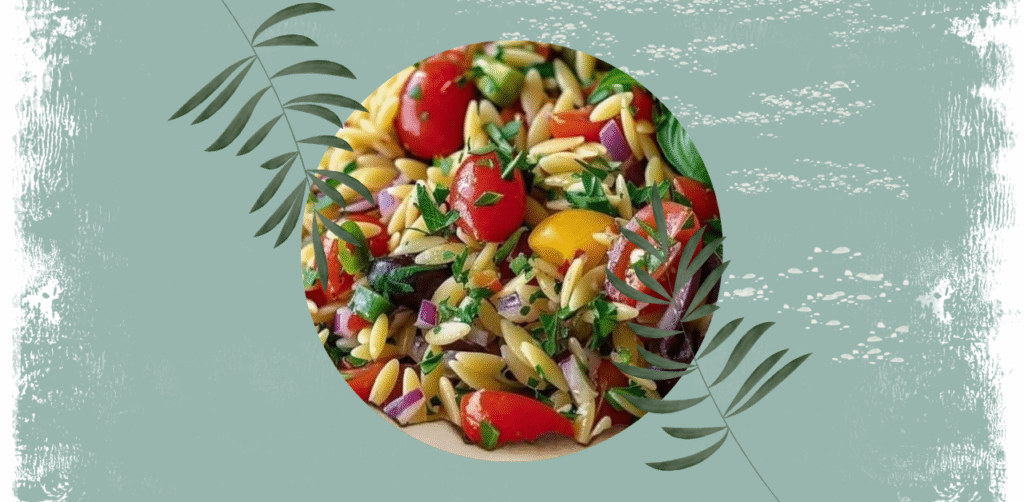 Fresh Mediterranean Orzo Salad Recipe