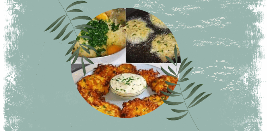 Crispy Potato Fritters Recipe