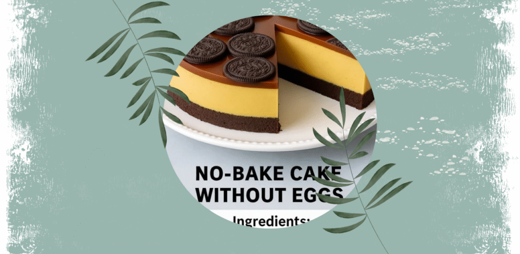 No-Bake Eggless Cold Cake Recipe