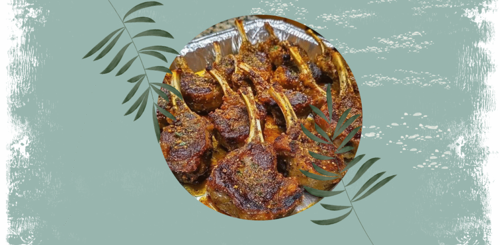 Garlic Parmesan Fried Lamb Chops Recipe