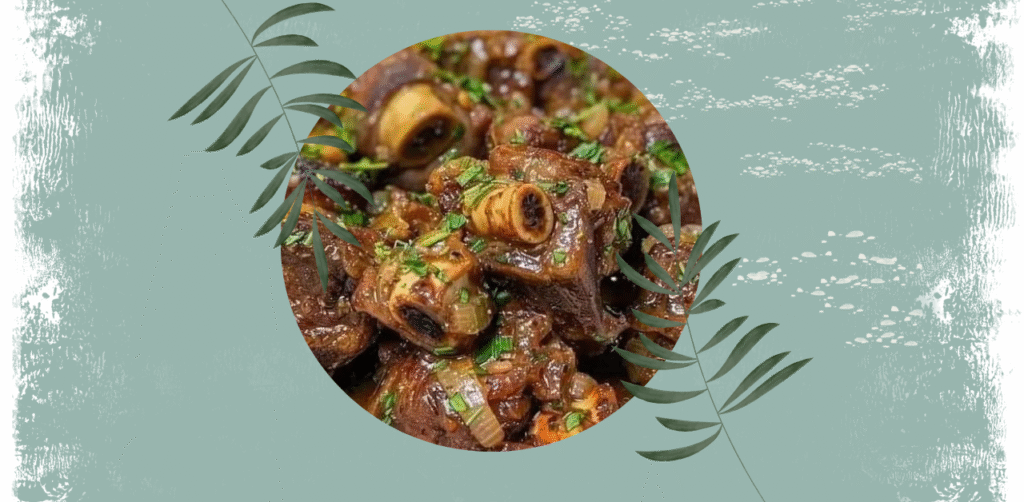 Braised Oxtail Recipe