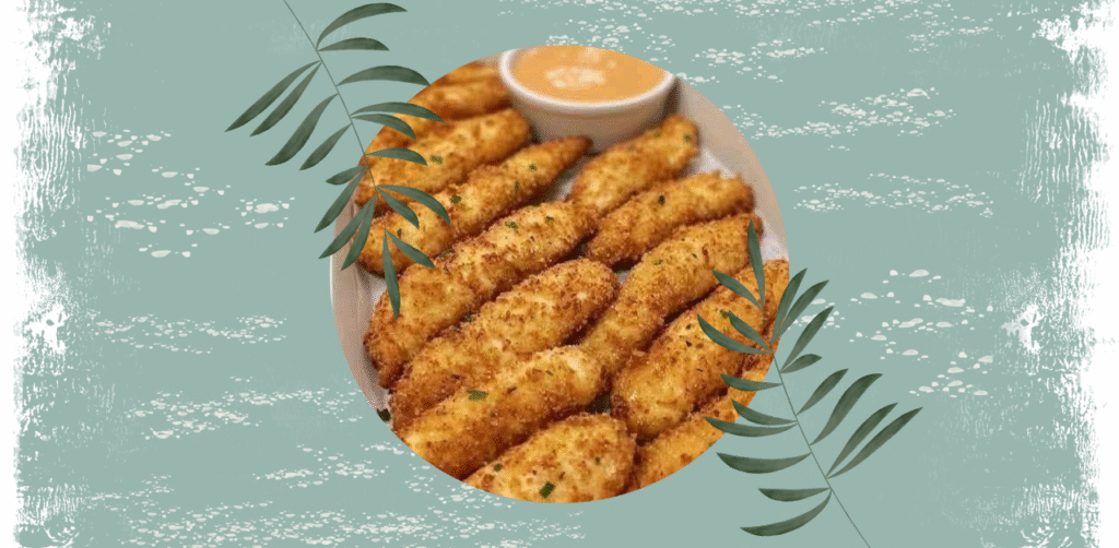 Crispy Chicken Tenders with Dipping Sauce Recipe