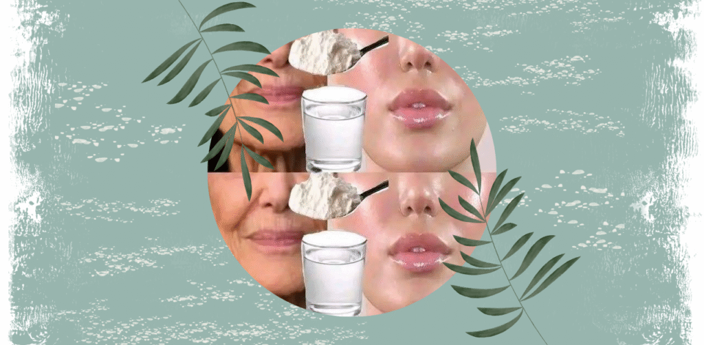 Face lift with natural collagen! At 70 years, Wrinkles disappear in 3 minutes!Skin care