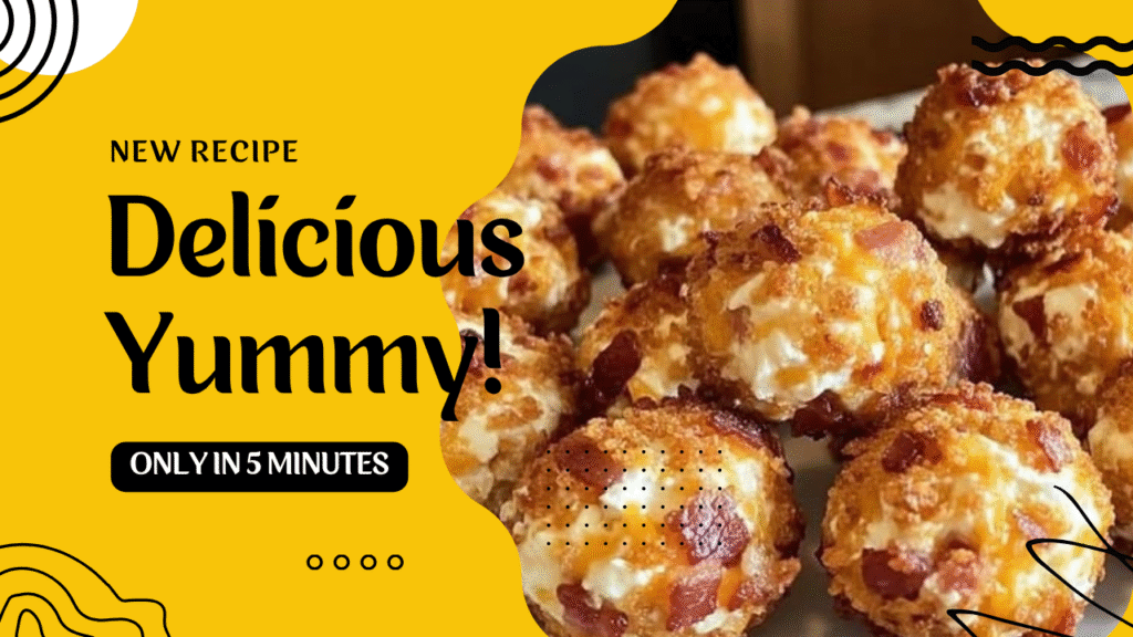 Low-Carb Bacon Cheddar Mini Cheese Balls A Keto-Friendly Flavor Explosion