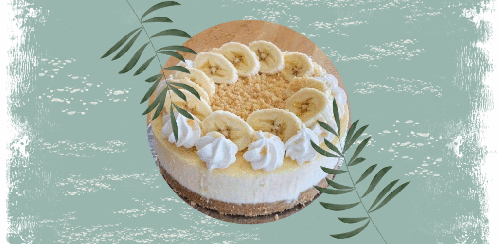 No-Bake Banana Cream Cheesecake Recipe
