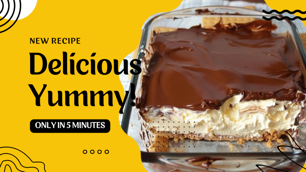 No-Bake Chocolate Éclair Cake A Heavenly Dessert Without the Oven