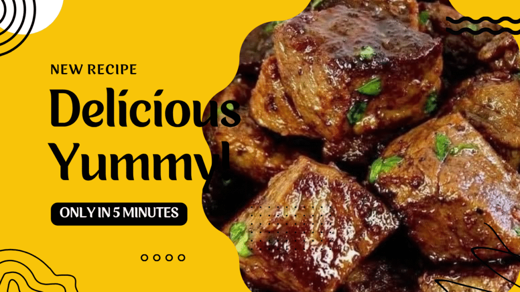 Steak Bites with Garlic Butter Recipe