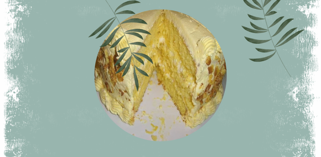 Lemon Cake with Lemon Filling and Lemon Butter Frosting Recipe