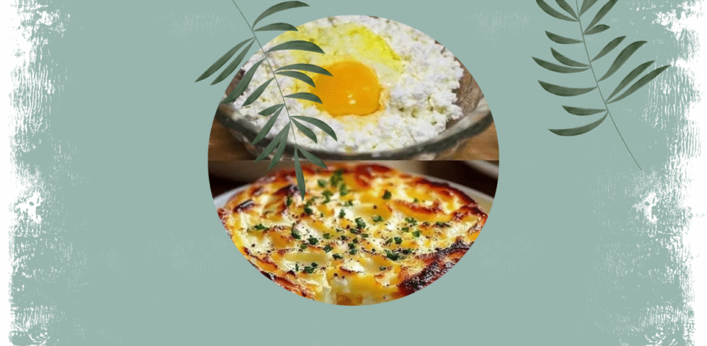 Baked Cottage Cheese Eggs Recipe