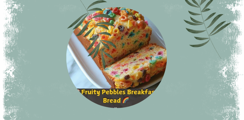 Fruity Pebbles Breakfast Bread Recipe