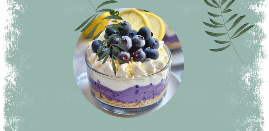 Lemon Blueberry Cheesecake Mousse Recipe