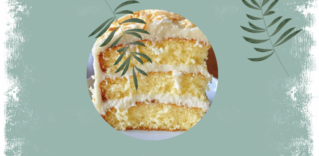 Fluffy Coconut Cream Cake Recipe