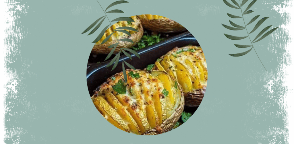 Garlic and Herb Baked Potatoes Recipe