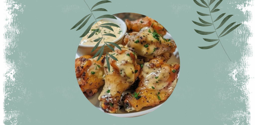 Alfredo Chicken Wings Recipe