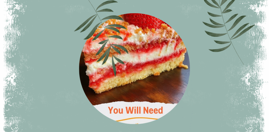 Berrylicious Strawberry Crunch Cheesecake Recipe