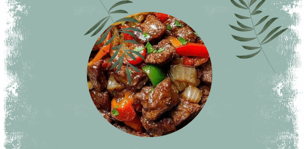Stir-Fried Beef with Bell Peppers & Onions Recipe