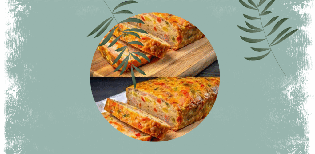 Savory Veggie & Ham Loaf – Ready in 10 Minutes Recipe