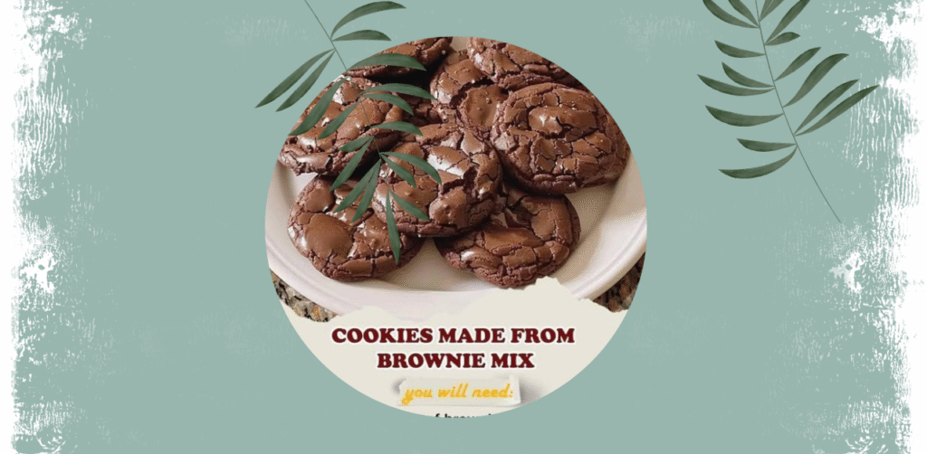 Brownie Mix Cookies Recipe