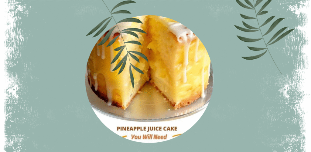 Pineapple Juice Cake Recipe