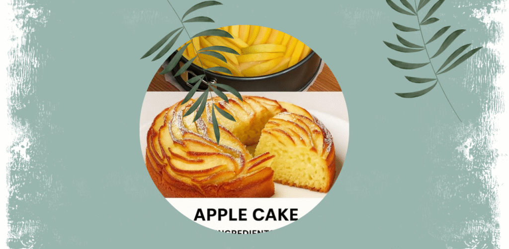 Blender Soft Apple Cake Recipe