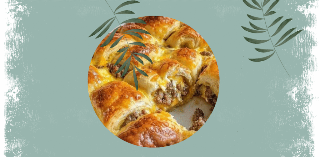 Made Breakfast Sausage Crescent Rolls Recipe