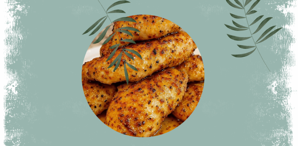 Air Fryer Honey Butter Garlic Chicken Tenders Recipe