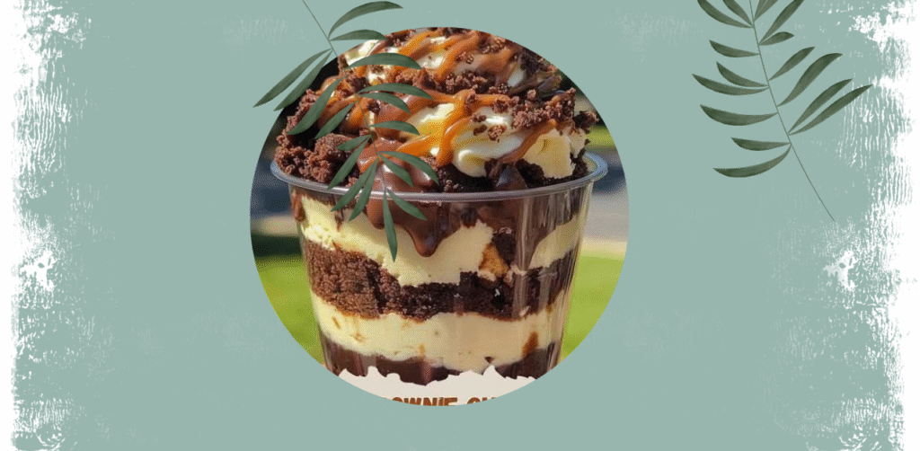 Loaded Brownie Cheesecake Cup Recipe