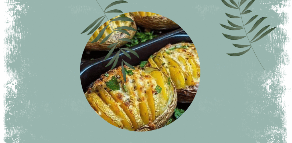 Garlic and Herb Baked Potatoes Recipe