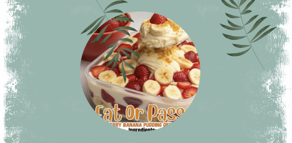Strawberry Banana Pudding Dessert Recipe