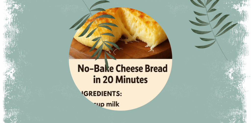 No-Oven Cheese Bread in 20 Minutes Recipe