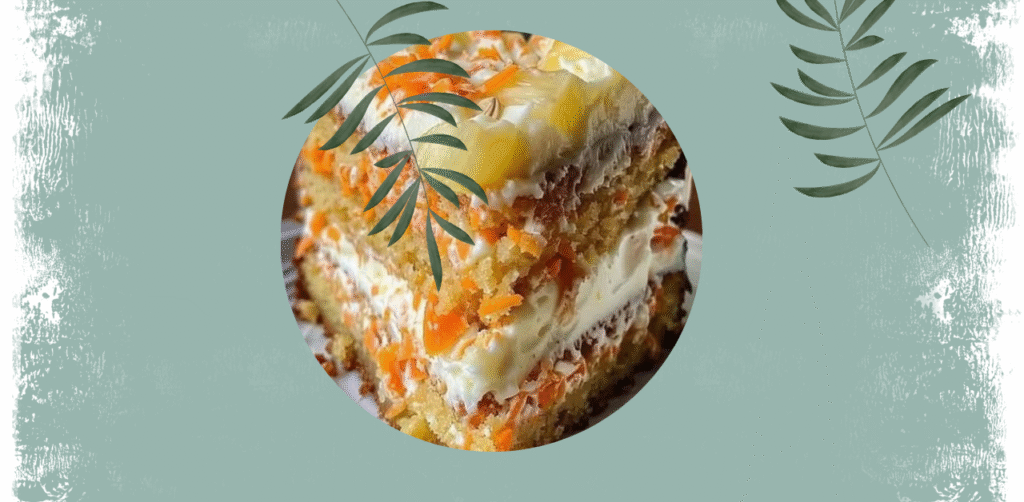 Hawaiian Pineapple Carrot Cream Cake Recipe