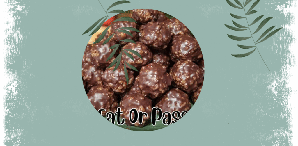 Chocolate Rice Krispie Balls Recipe