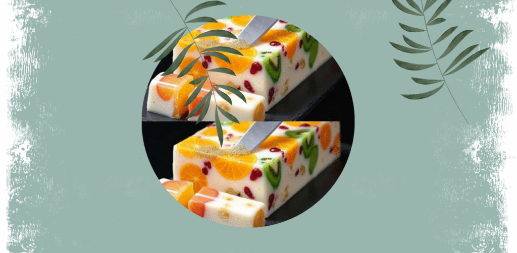 Mixed Fruit Milk Jelly Recipe