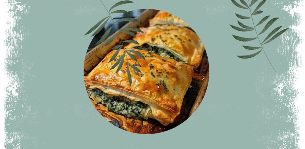 Spinach Stuffed Pastry Recipe