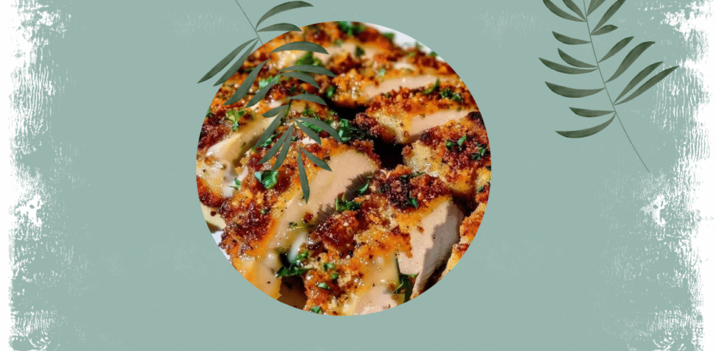 Garlic Parmesan Crusted Chicken Recipe