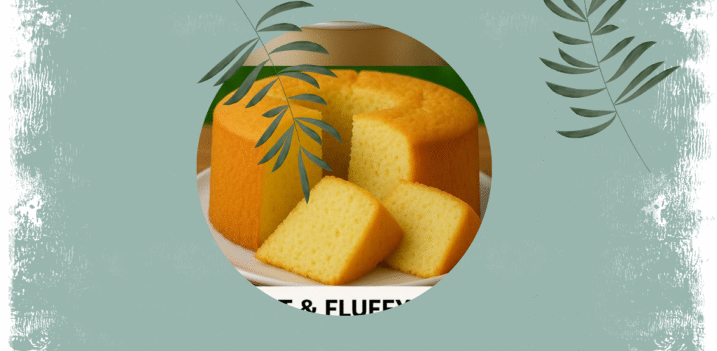 Soft & Fluffy Chiffon Cake Recipe