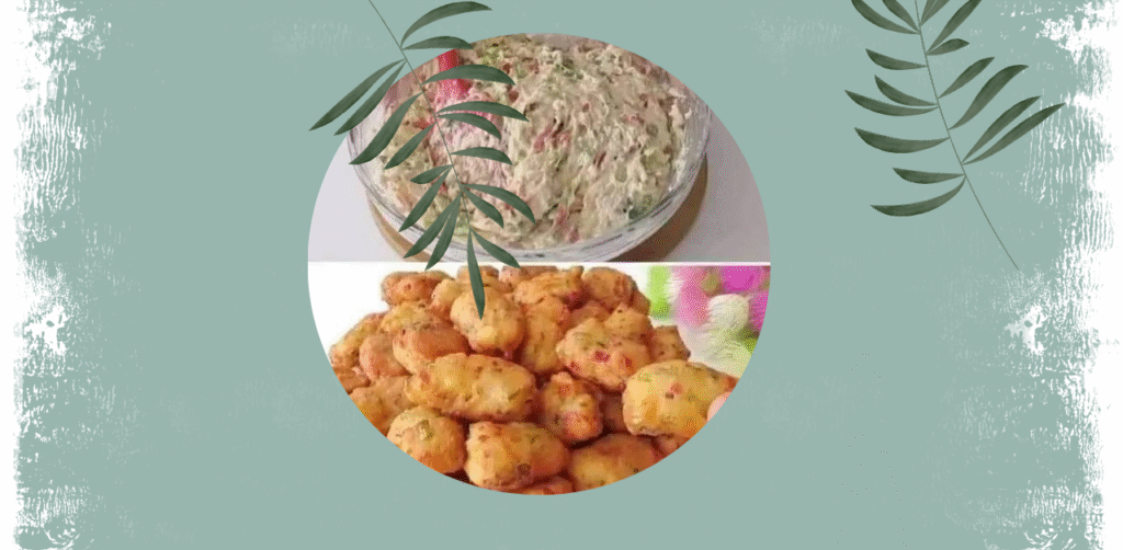 Cheesy Vegetable Fritters Recipe