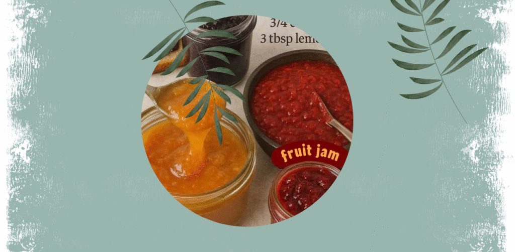 Homemade Fruit Jam Recipe