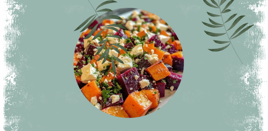 Roasted Pumpkin and Beetroot Salad Recipe