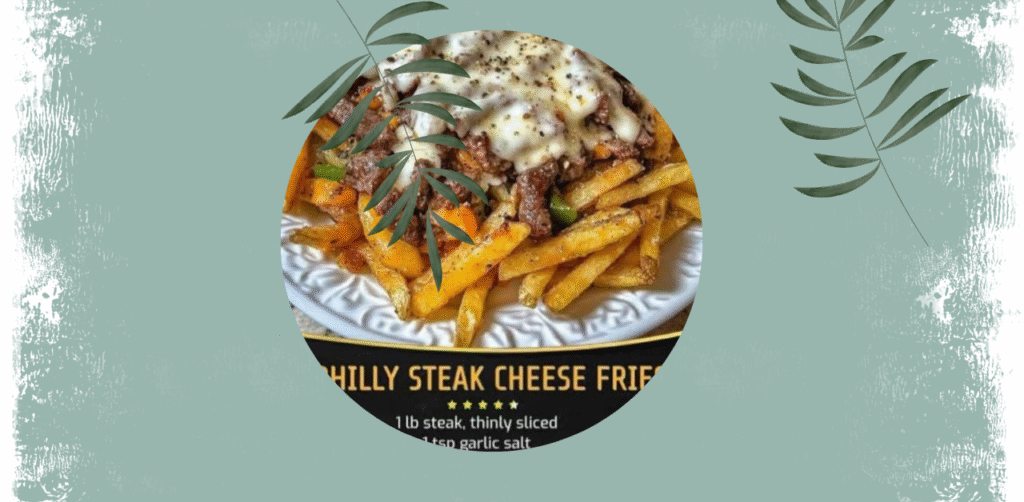 Philly Steak Cheese Fries Recipe
