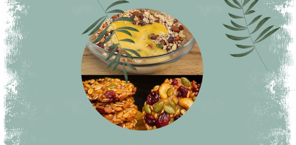 Nut and Oat Cookie Mixture Recipe