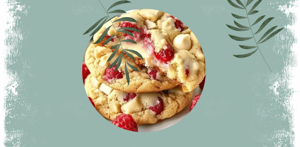 Raspberry White Chocolate Cookies Recipe