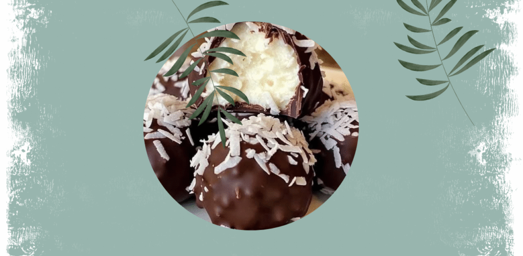 Snowy Coconut Cream Bliss Balls Recipe