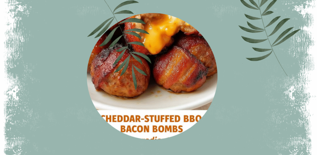 Cheddar-Stuffed BBQ Bacon Bombs Recipe
