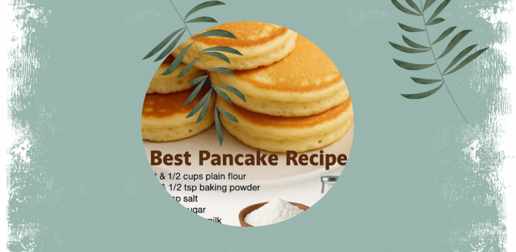 Heavenly Classic Fluffy Pancakes Recipe